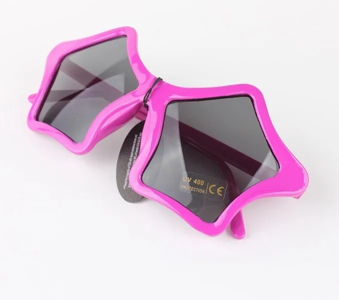 1 Pcs Kawaii Shiny Star Glasses Decorated Party Favors Birthday Event Festive Supplies Decoration for Kids Gift | Дом и сад
