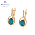 Xuping модные ювелирные изделия, Новое поступление, милые Стильные серьги с кристаллами для женщин, подарок на вечеринку 810643263