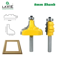 lavie 8mm shank picture frame router bits tenon tungsten carbide line bit woodworking milling cutter for wood mc02188