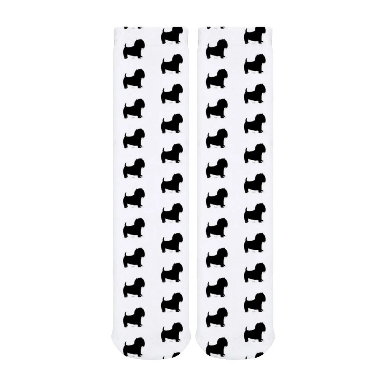 

West Highland White Terrier Socks Childrens Large Chemical Fiber Stockings Pictures Outdoor Non Slip Soft Socks