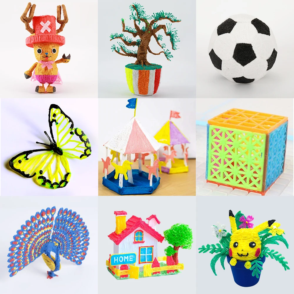 

Enotepad Sl-300 3d Pen Original Caneta include Lcd Screen Consumable support 1.75mm Pla Abs Filamen print 3d pen