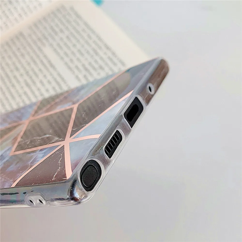 Чехол для телефона Samsung Galaxy Note 10 A50 A70 S11 S10e S10 S9 S8 Plus гальванизированный