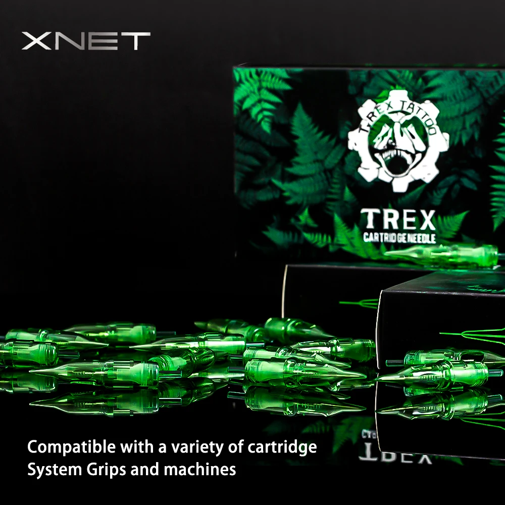 Картридж для тату-игл XNET TREX RL одноразовая стерилизованная безопасная тату-игла