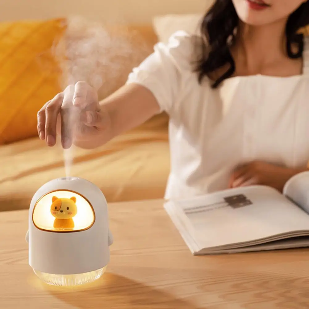 

Герметичный белый/розовый/желтый перезаряжаемый Настольный увлажнитель для помещений