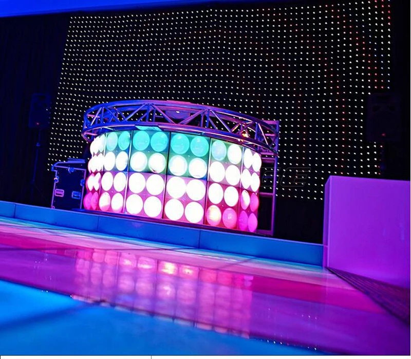 Светодиодная лампа для видеосъемки Шторы P10 Свадебные светодиод украшения сцены