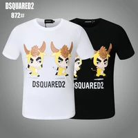 dsquared2 new mens womens printed lettersround neck short sleeve street hip hop pure cotton tee t shirt 872