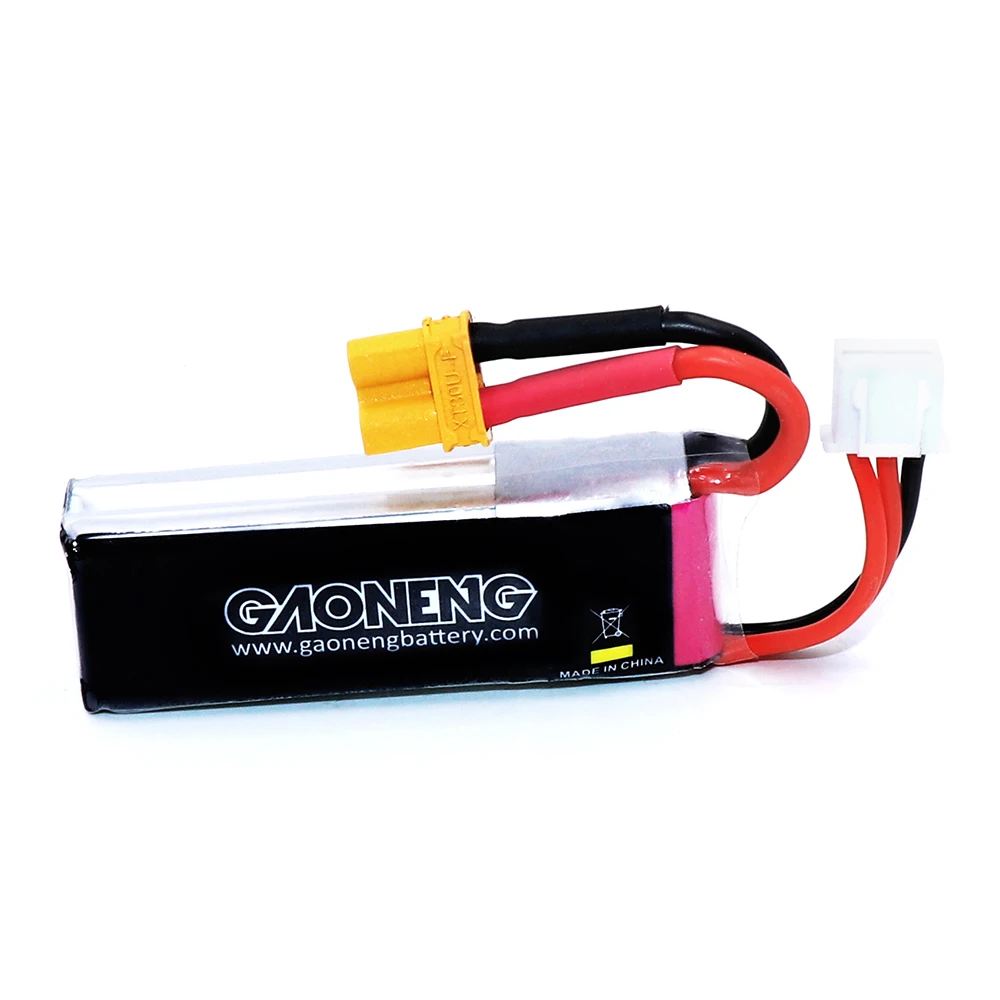 Аккумулятор Gaoneng GNB 2S 7 6 в 300 мА · ч 80C/160C Lipo XT30 для Micro RC FPV Racing Cine Whoop Beta запчасти дрона