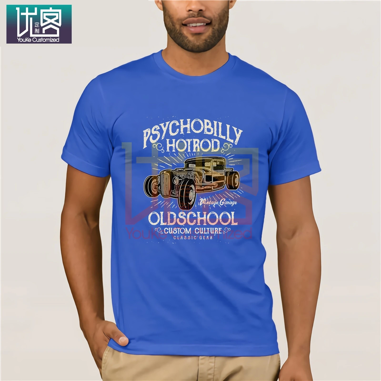 Новинка 2020 популярная известная марка высокого качества Psychobilly Hot Rod Старая школа