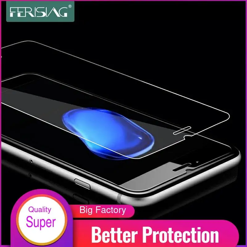 Зарядное устройство FERISING 2.5D/3D для iPhone 7 Защитная пленка экрана поверхность