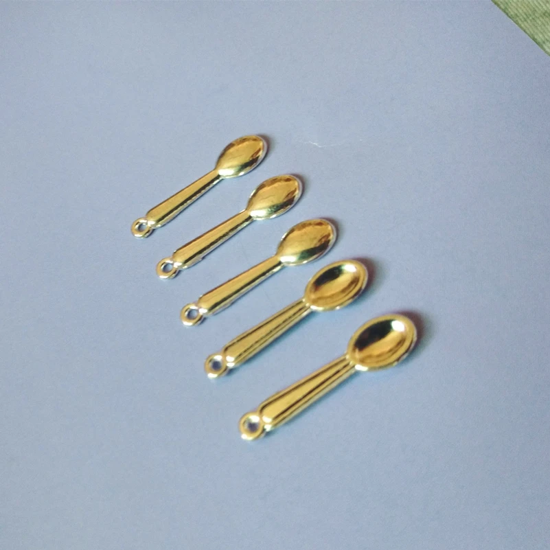 Tanduzi 100 шт./лот серебряный кукольный домик 1:12 миниатюрные 3D Милые искусственные