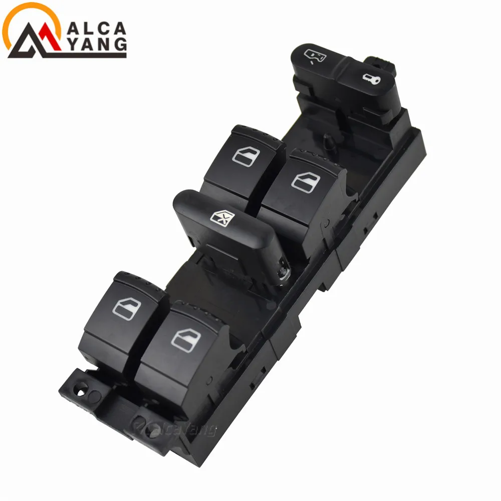 

Переключатель Стеклоподъемника 1J4959857A для VW Golf MK4, сидение Bora, Skoda Octavia MK1, Fabia 1J4, 959, 857A, 1J4, 959, 857 A, красный светильник