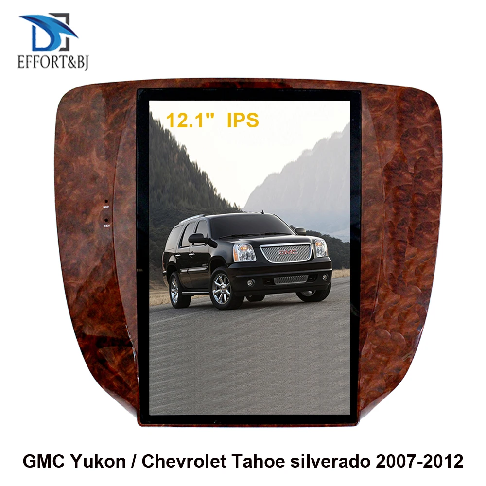 Автомобильный GPS-навигатор в стиле Tesla на Android 9 0 для GMC Yukon/ Chevrolet Tahoe/Chevrolet silverado
