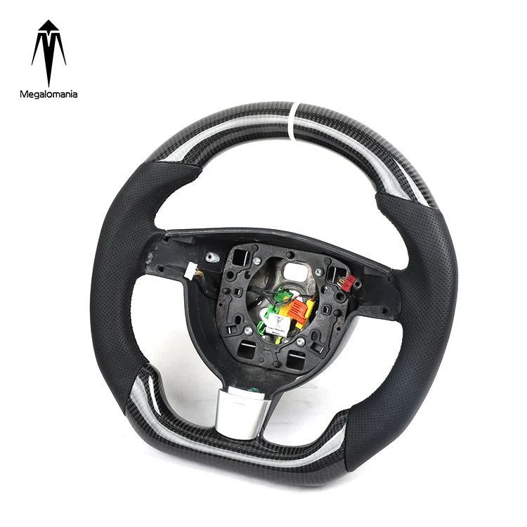 Изготовленный На Заказ Alcantara руль из углеродного волокна для Porsche 997 1 2 racing wheel