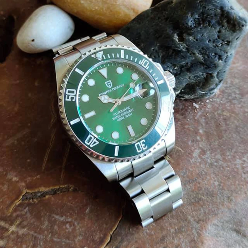 

PAGANI DESIGN 2021 Men's Mechanical Watches For Men Automatic Watch Men Luxury Business Steel Wristwatch NH35A Relogio Masculino