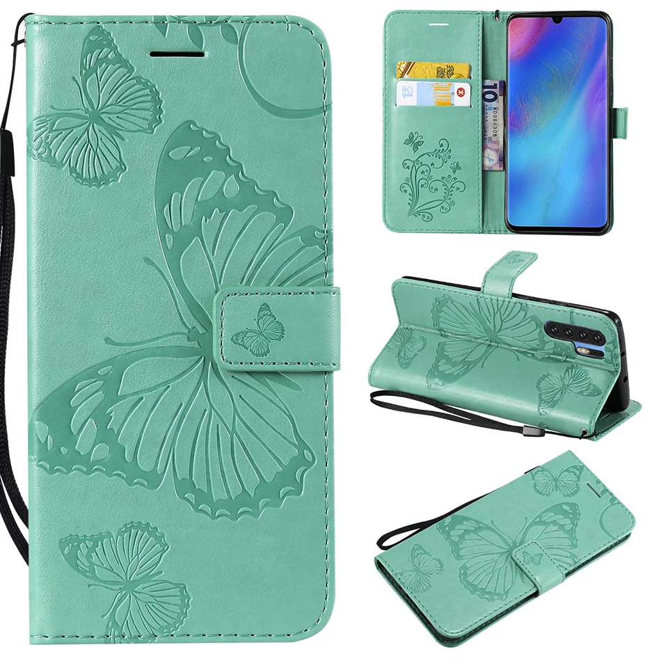 Кожаный чехол-бумажник с откидной крышкой для Huawei P30 Pro P20 Lite P10 P9 mini P8 задняя крышка
