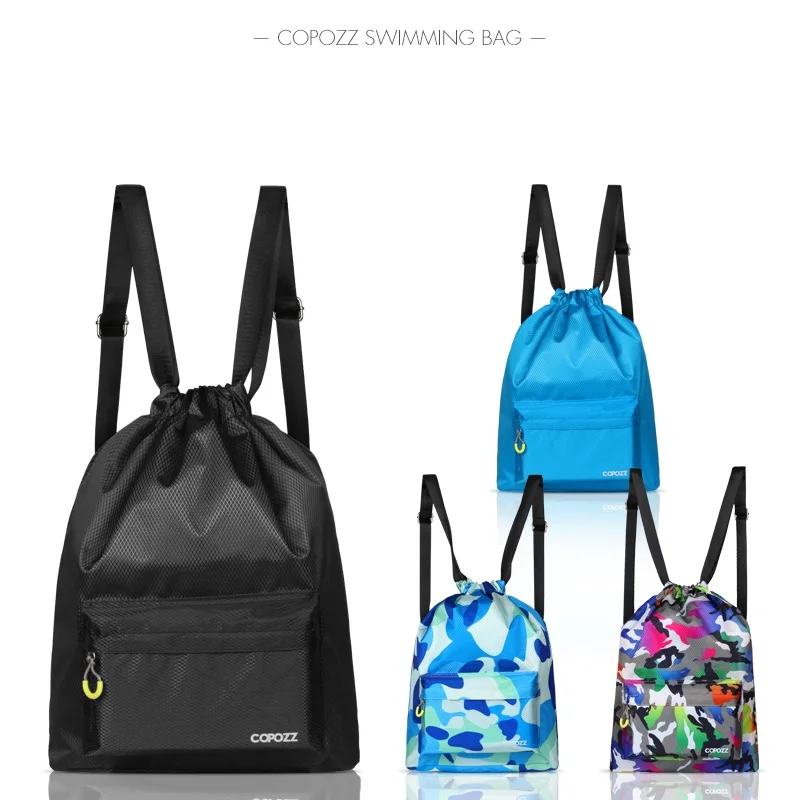 Copozz Large Capacity Wet Dry Seperation Bag Outdoor Waterproof Sport Floating Camping Work Out Backpack Swimming Dry Bags