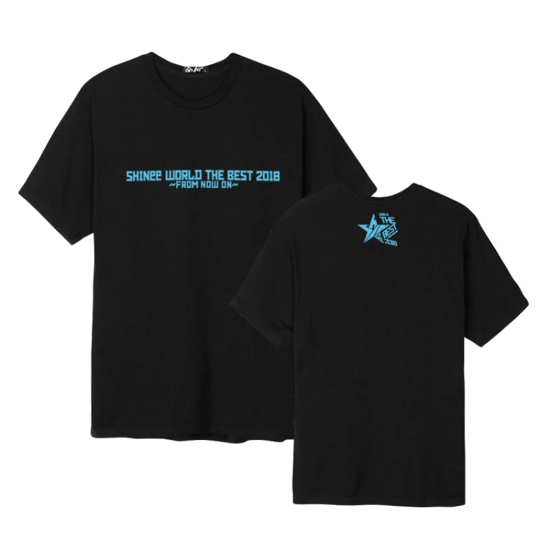 Mainlead Kpop SHINEE футболка Лучший в мире с сегодняшнего альбома ONew key Minho Tee|Футболки| |