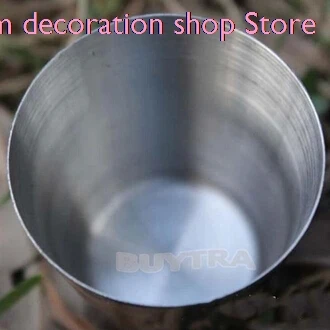 Один или 4 шт. 35 мл 1oz походная чашка из нержавеющей стали кружка Открытый Кемпинг