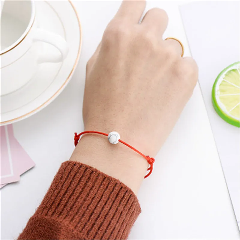 Матовый лавовый камень браслет с бусинами из натурального камня пара плетеных