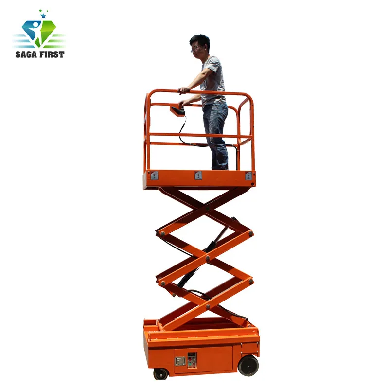 

2018 New QINGDAO SINOFIRST China Supplier Hydraulic Self Propelled Scissor Lift factory Price