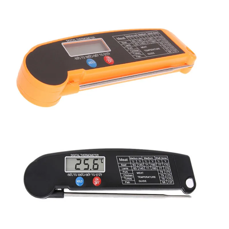 

Горячая Распродажа цифровой Кухня Еда термометр для мяса, водное молочко, Пособия по кулинарии Еда зонд барбекю электронный термометр для д...