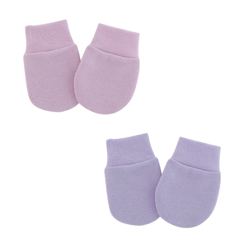

2021 New 1 Pair Baby Anti Scratching Soft Cotton Gloves Newborn Protection Face Scratch Mittens Infant Handguard Supplies