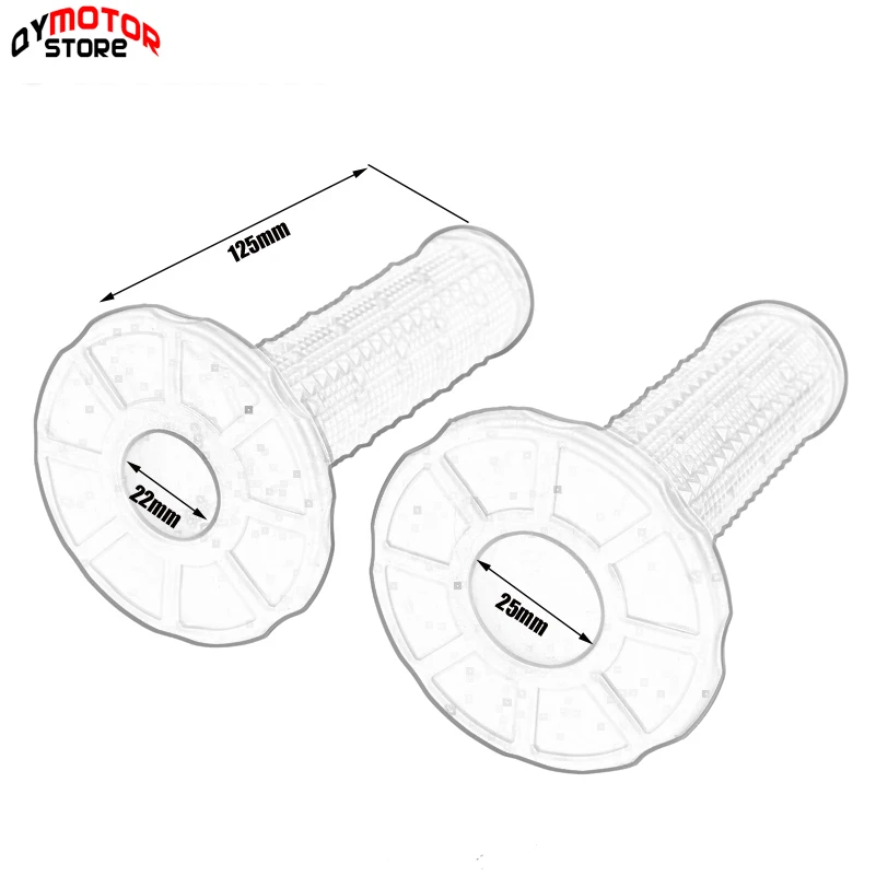 Новинка резиновый руль 7/8 дюйма 22 мм ручки для CRF YZF WRF KXF KLX EXC RMZ питбайка мотоцикла