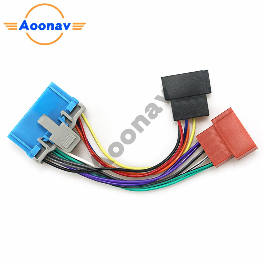 Aoonav 12-141 ISO радио жгут проводов адаптер Разъем для-BUICK 1995-2004 для-CADILLAC (выберите