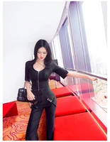 new summer office lady fashion casual brand tall female women girls short sleeve shirt pants suits sets clothing