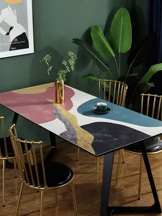 Новинка 2021 креативные искусственные скатерти водонепроницаемый маслостойкий