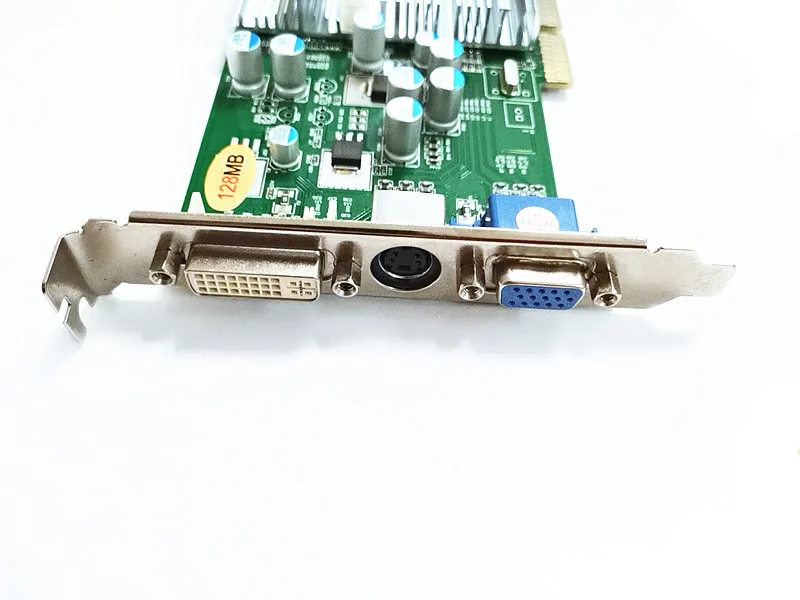 Высокое качество видео карта для сапфир ATI radeon 9200 DDR 128 м AGP DVI + VGA интерфейс