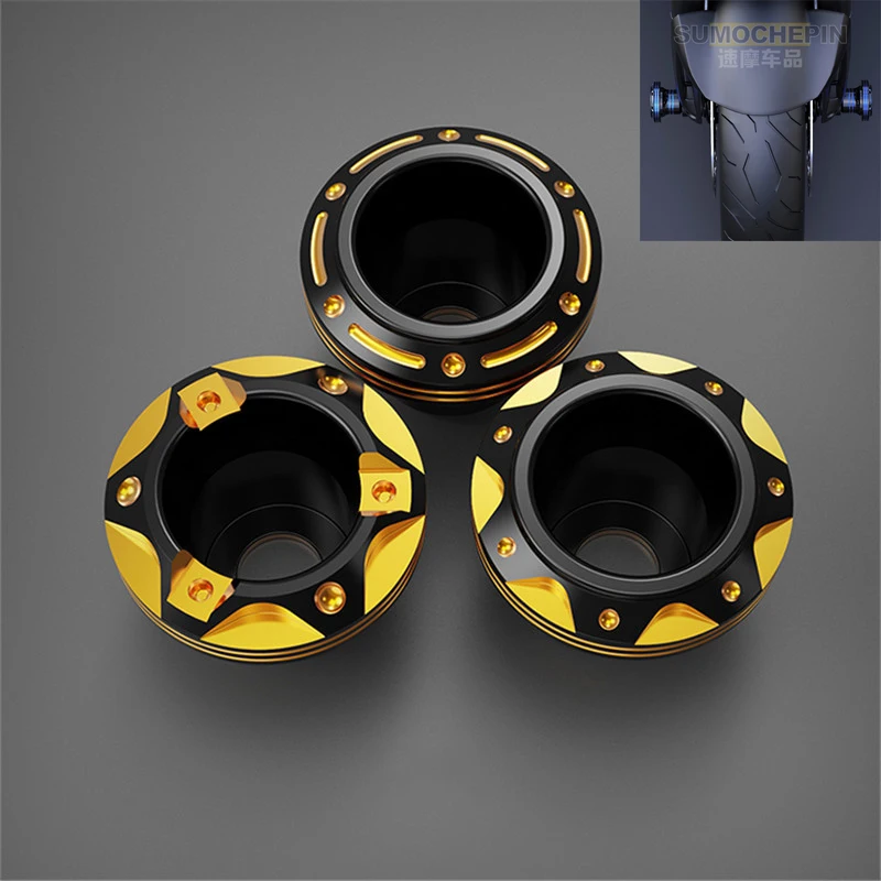 Цветная наклейка на колесо CNC аксессуары для мотоциклов аварийный слайдер защита