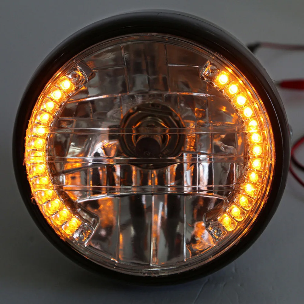 Motorcycles Headligh Yellow 3000K Super Bright Working Spot Before Light Motorbike Fog Lamp 2250LM LED Scooters Spotlight |