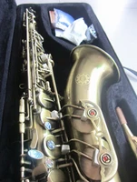 brand tenor saxophone professional antique copper simulation b flat tenor sax bronze with case mouthpiece reeds neck free