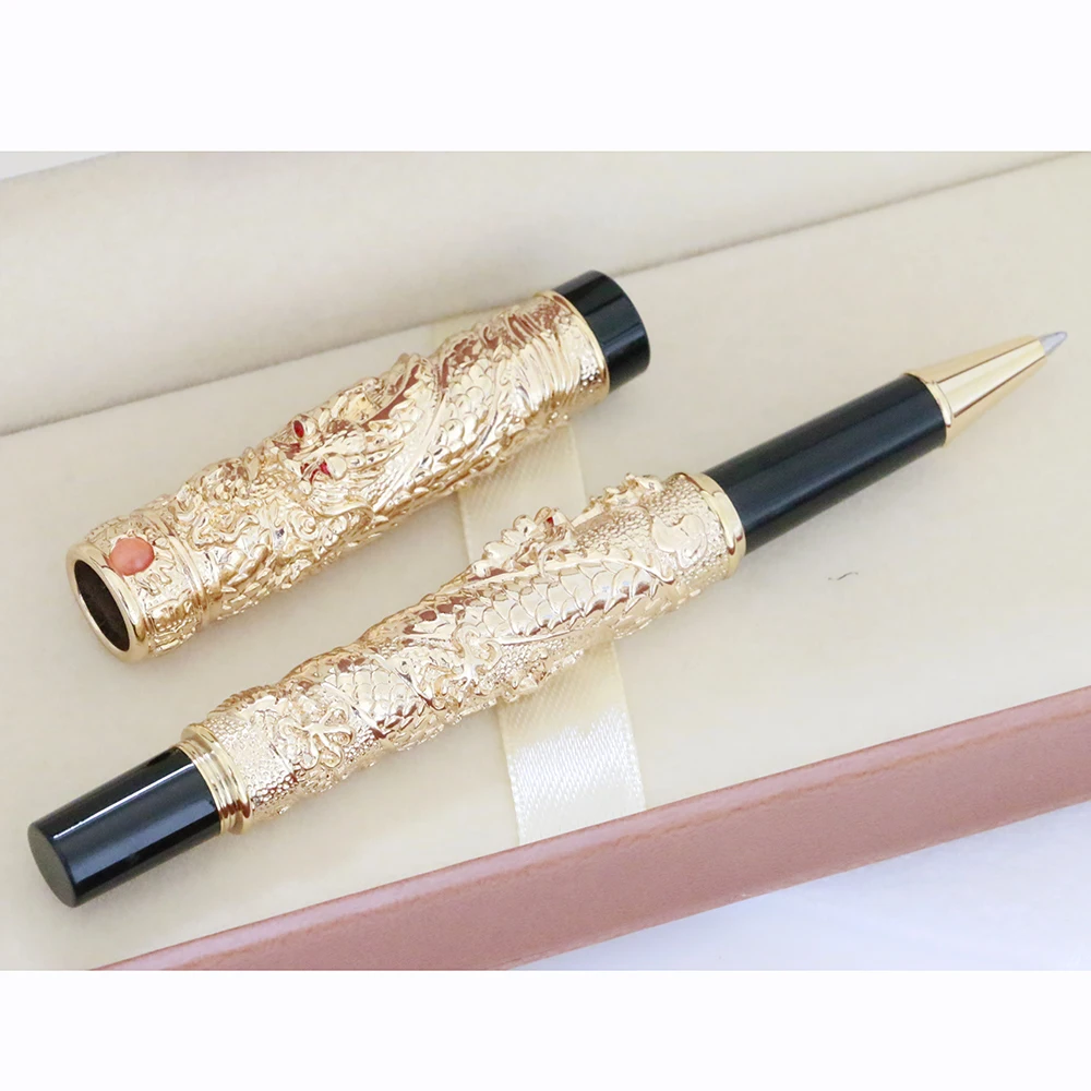 Высококачественная Шариковая ручка Jinhao Dragon роскошная Новинка изысканная