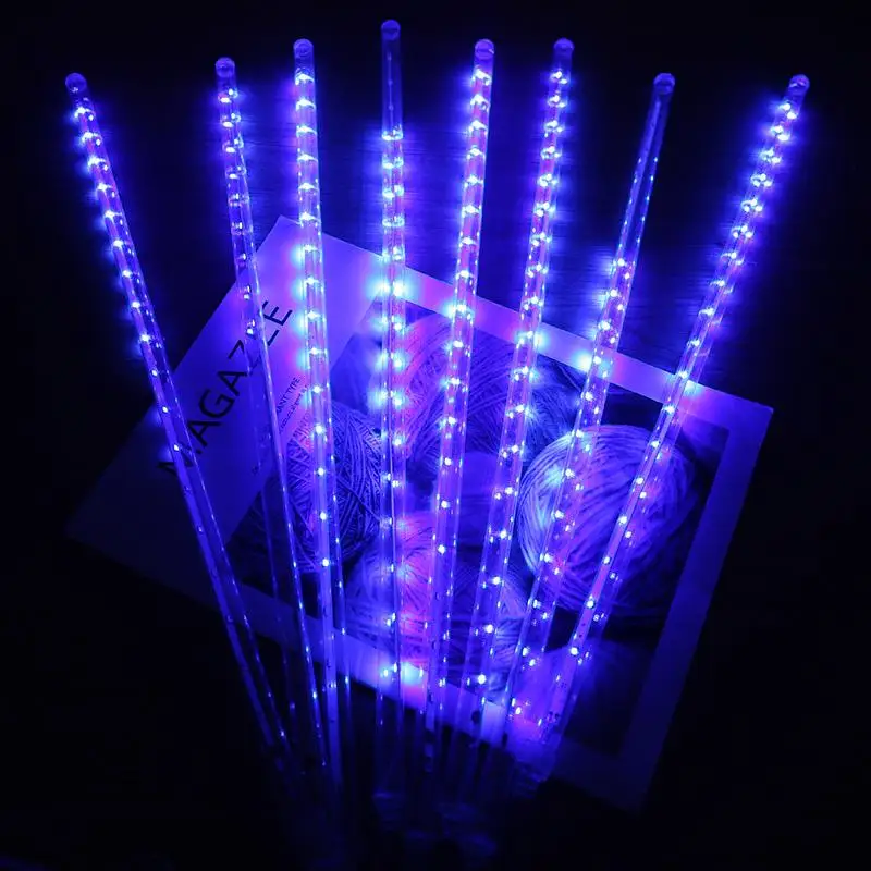 

Christmas LED Meteor Shower Garland Decoration Lights Waterproof Fairy Lights For Holiday Strip Light Outdoor For Home Eave Tree