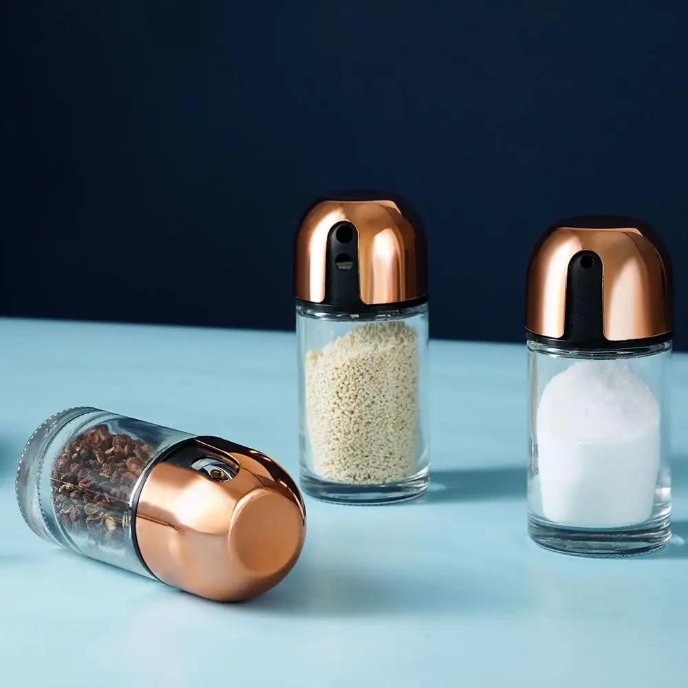 100 мл вращающиеся стеклянные кухонные приспособления бутылка для специй коробка