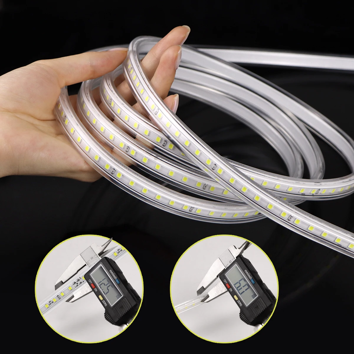 120 LEDs/m High Bright LED Strip Light 2835 SMD 110V US Plug 220V EU Indoor Outdoor Lighting Room Decoration Lamp | Лампы и освещение