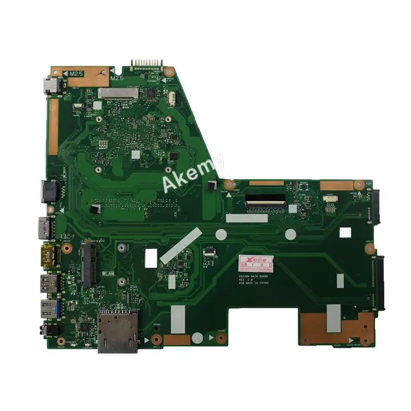 AK X551MA материнская плата для ноутбука ASUS X551M X551 F551MA D550M протестированный Оригинал 2