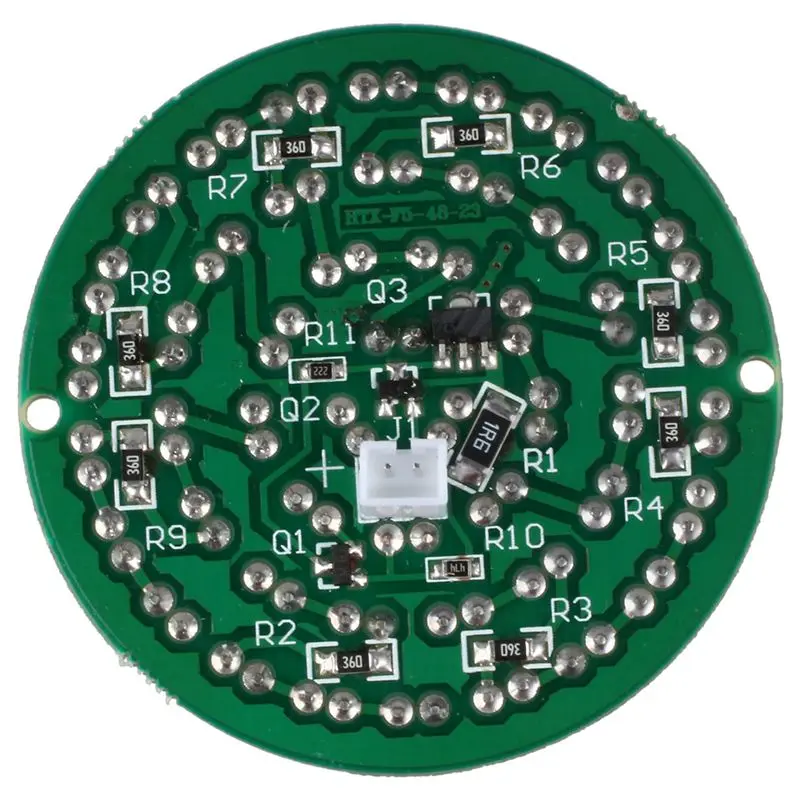 

IR Infrared LED Board 940nm 48pcs IR LEDs Invisible at night No exposure Light Board for IR Illuminator CCTV Accessories