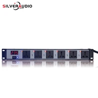 gax 1006 professional 6 channel audio power sequencer controller sound system for church withled display