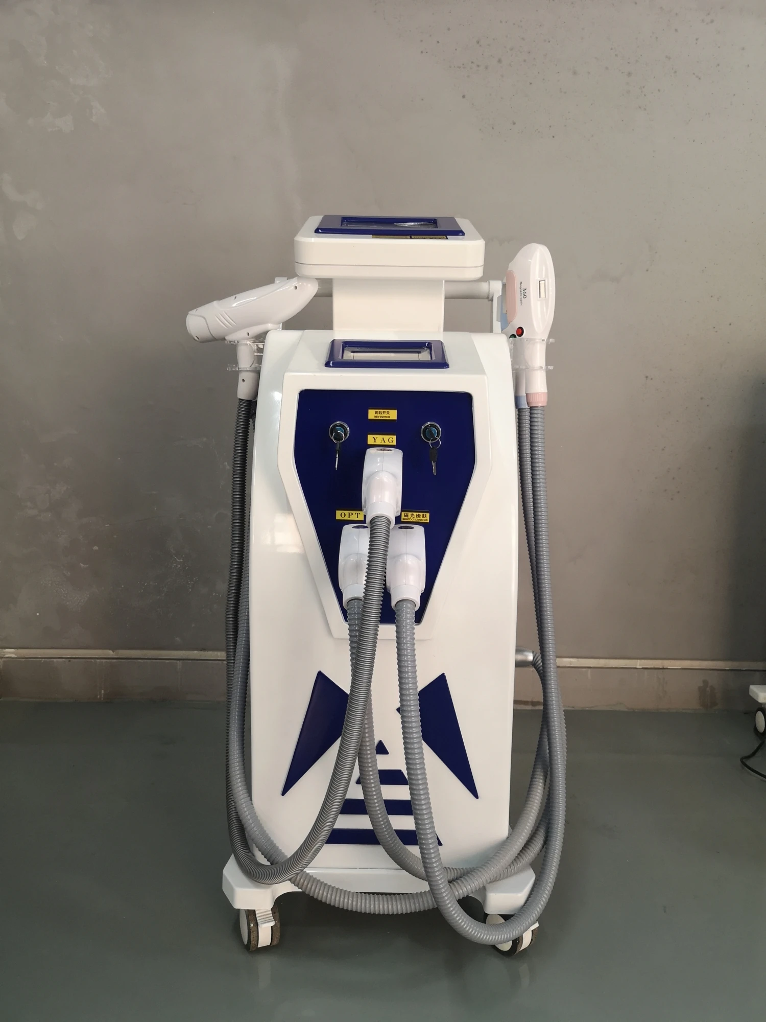 

4in1 Multifunction OPT IPL Hair Removal Machine Picosecond Laser Carbon Peeling Skin Rejuvenation Face Lift E-Light SHR Epilator