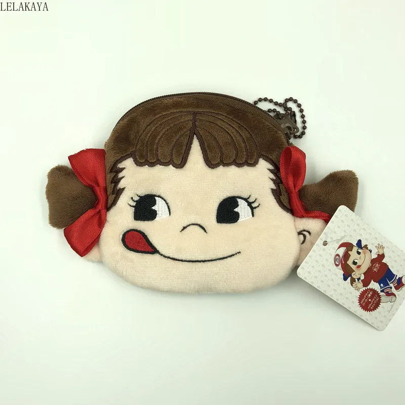 Мини сумка для монет кавайная молочная девушка наушников брелок Подвески