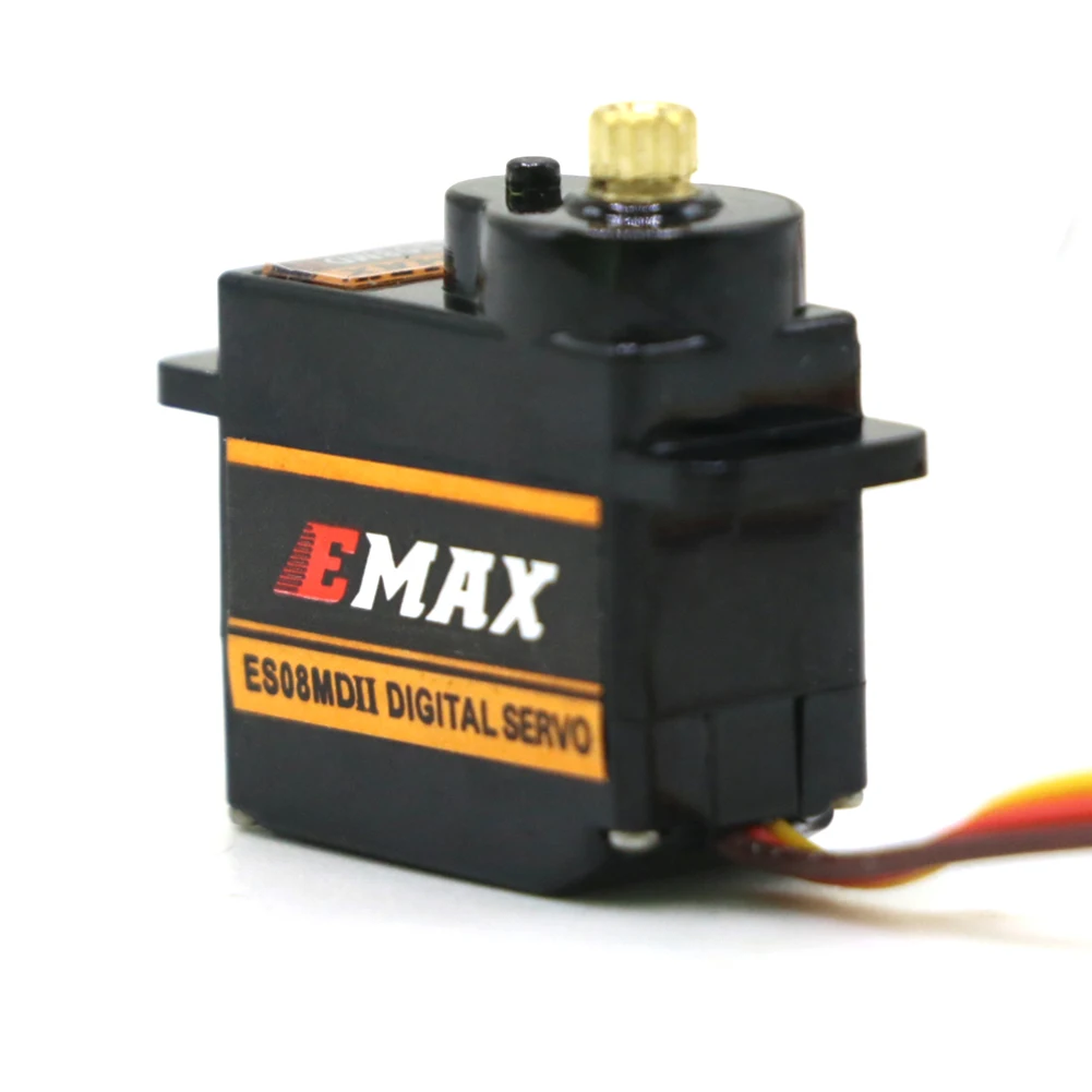 EMAX ES08MDII ES08MD II металлическая Шестерня цифровой сервопривод sg90 ES08A ES08MA MG90S TREX 450
