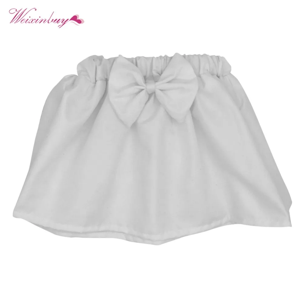 WEIXINBUY/10 стилей, мини-юбка для малышей Милая плиссированная пышная Однотонная юбка с бантом для маленьких девочек юбки для новорожденных девочек от 0 до 6 месяцев