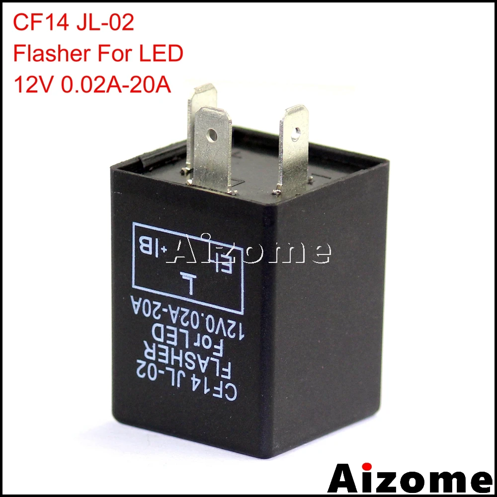 Мотоцикл 12 В 3 Pin CF14 JL 02 электронный автомобильный проблесковый маячок реле Fix