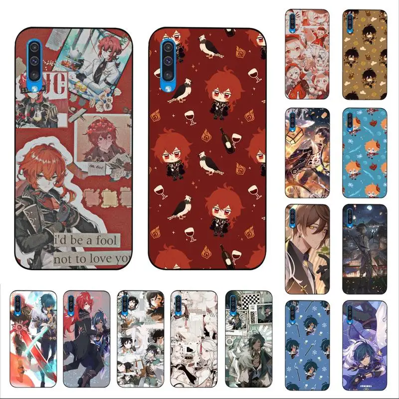 

Yinuoda Genshin Impact Phone Case for Samsung A30s 51 5 71 70 40 10 20 s 31 A7 A8 2018