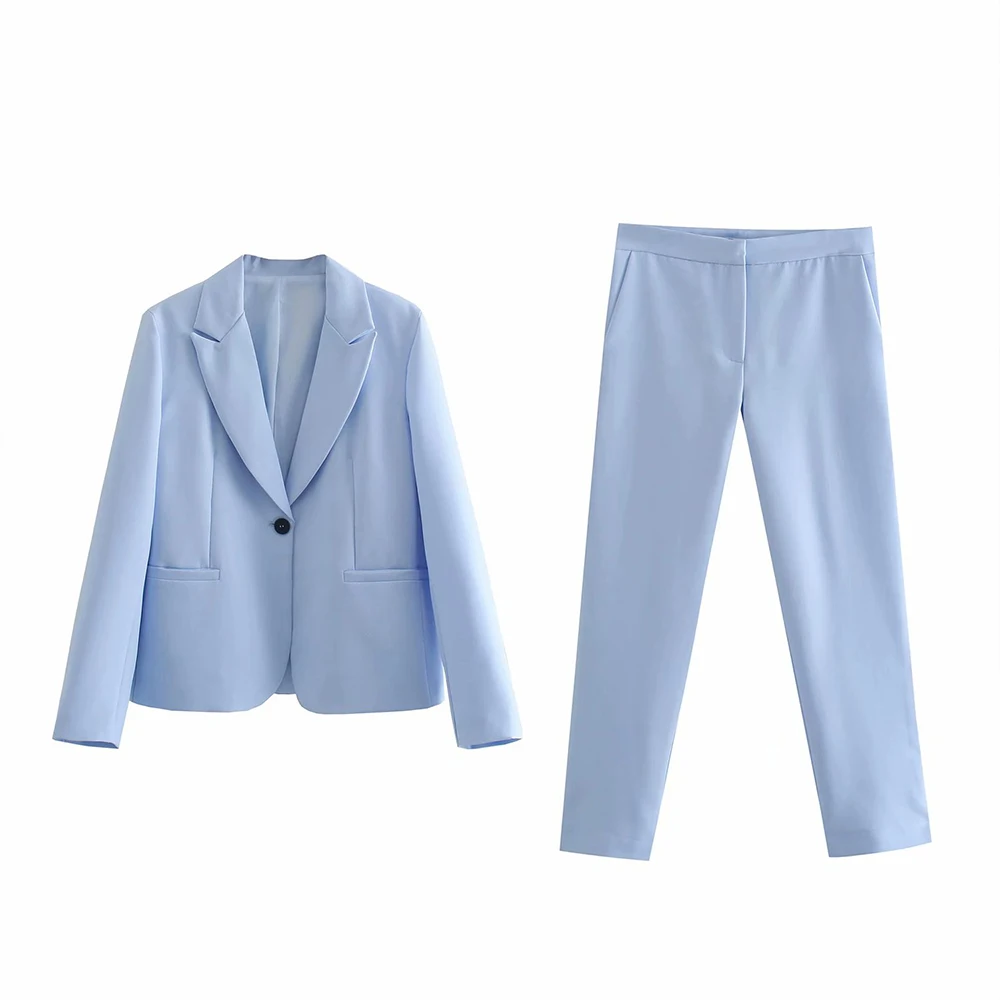 

ZA2021 pure color sunscreen chiffon suit jacket female summer thin casual long-sleeved drape top summer suit blazer