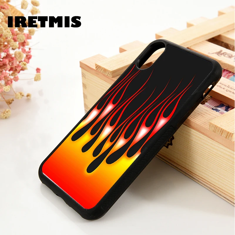 Iretmis 5 5S SE 6 6S Чехол Для Телефона iPhone 7 8 plus X Xs 11 Pro Max XR оранжевый очаровательный