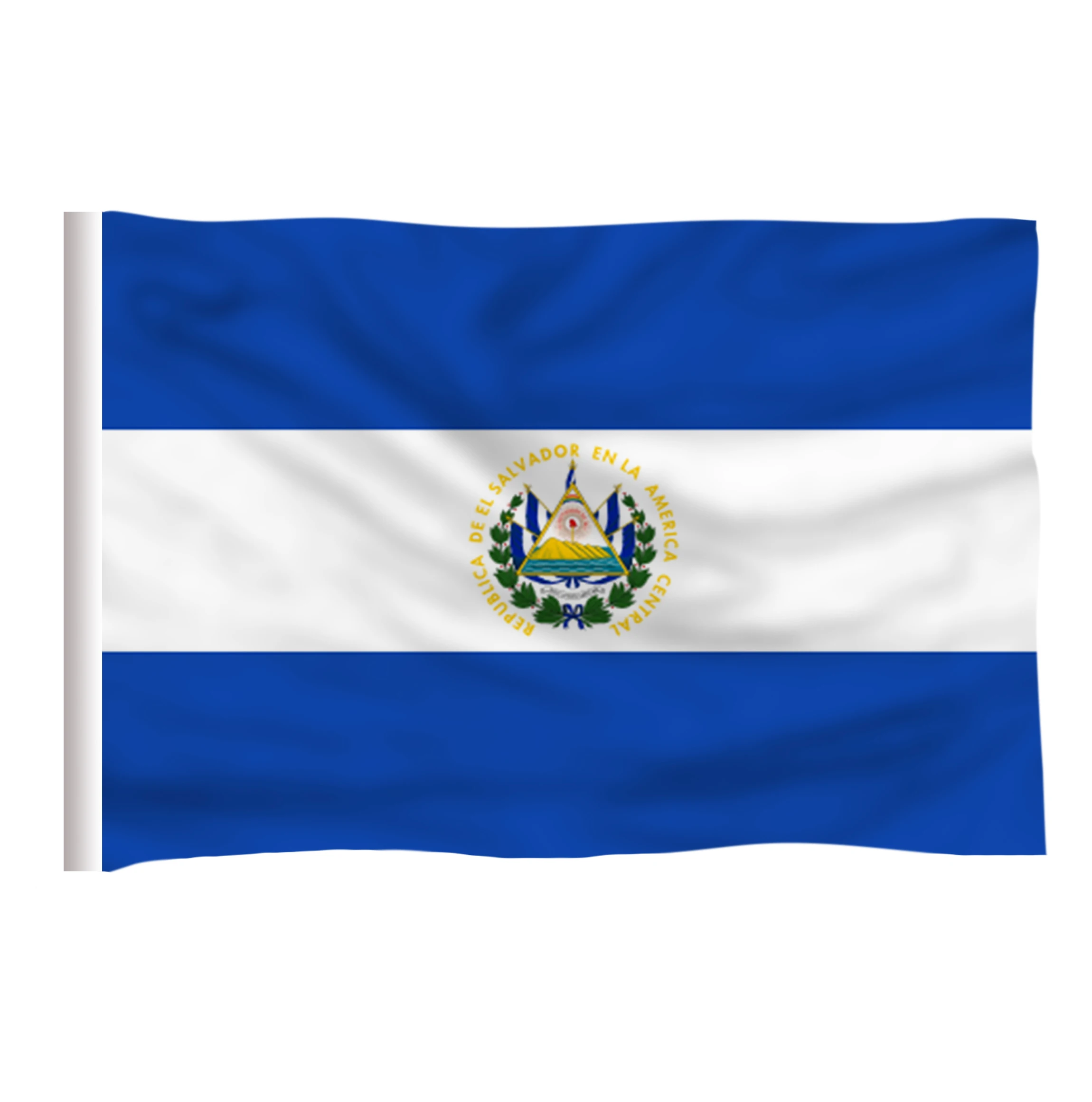 Флаг страны Сальвадора DFLIVE 3x5 футов печатный полиэфирный флаг 90x150 см